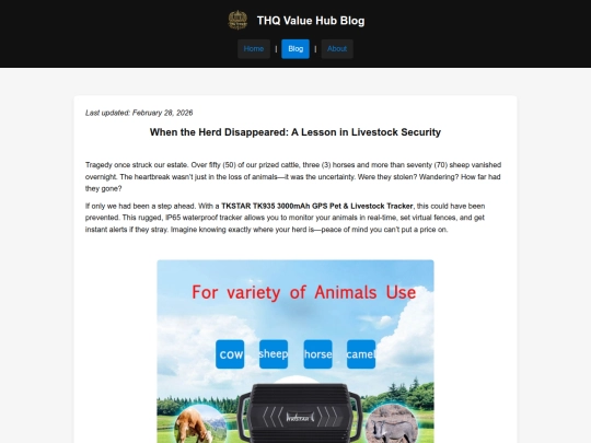 blog screenshot