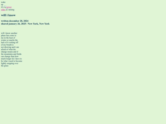 archive/2025-01-26-poem-will-i-know screenshot