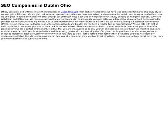 dublinohio screenshot