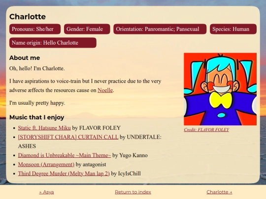 headmates/charlotte screenshot