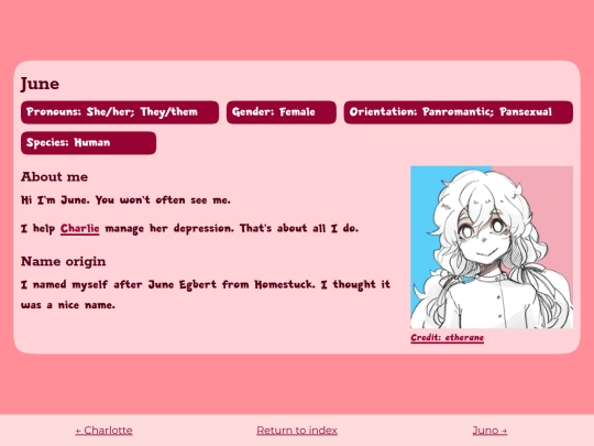 headmates/june screenshot