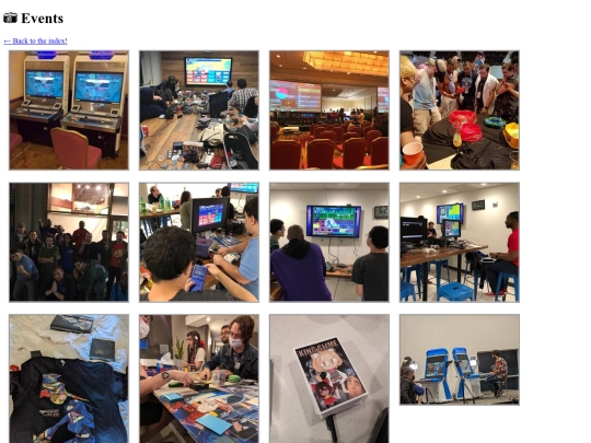 gallery/Events screenshot