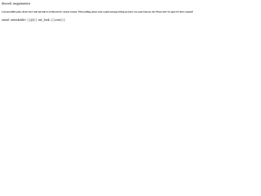 pages/contact screenshot