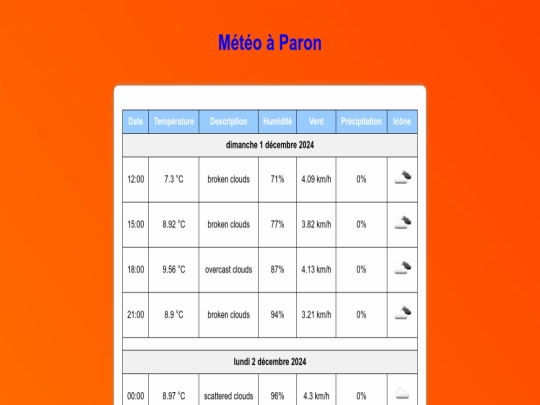 index screenshot