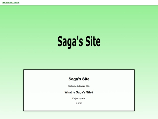 sagasite screenshot