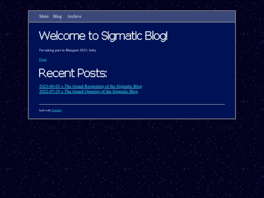 blog screenshot