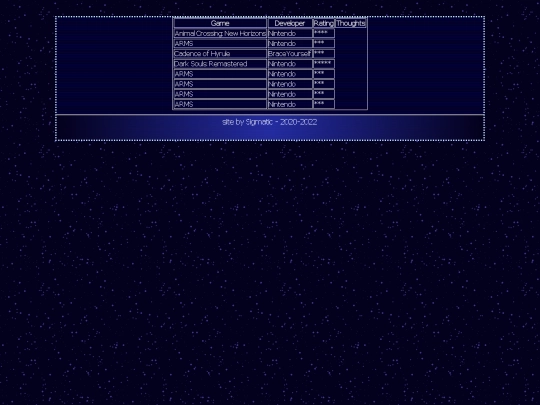 gamelist screenshot
