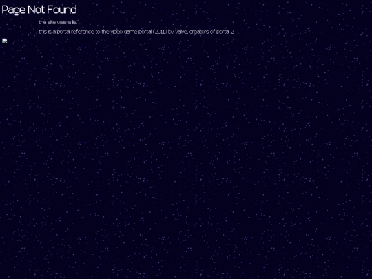 not_found screenshot