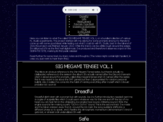 sigmtvol1 screenshot