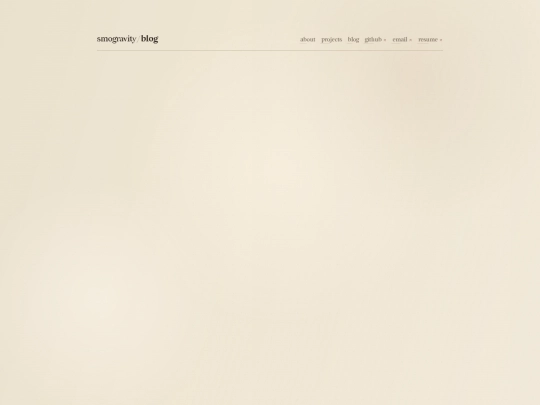 blog screenshot