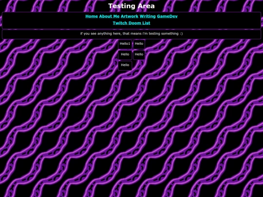 testing screenshot