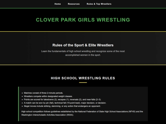 rules screenshot