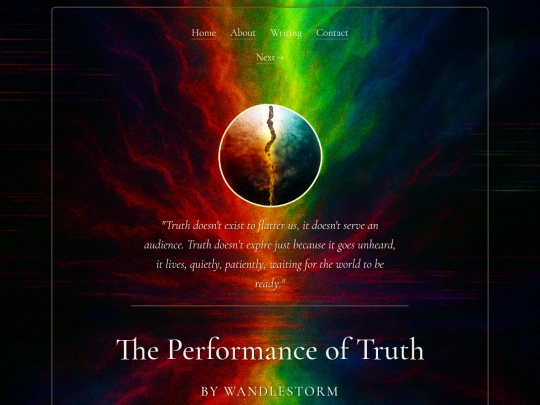 performance-of-truth screenshot