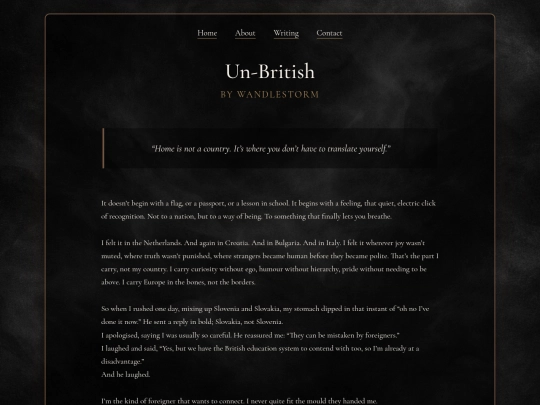 unbritish screenshot