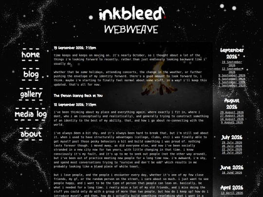 blog screenshot