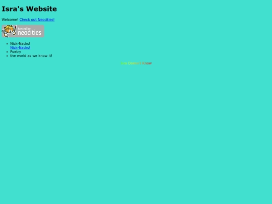 index screenshot