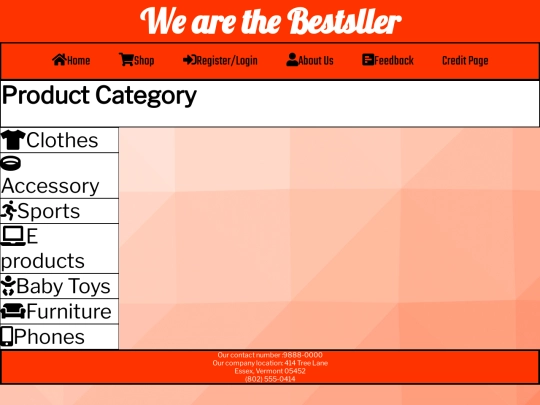 bestseller screenshot