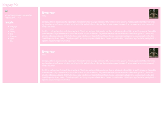 blog page/blog screenshot