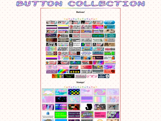 Stamp page/stamps screenshot