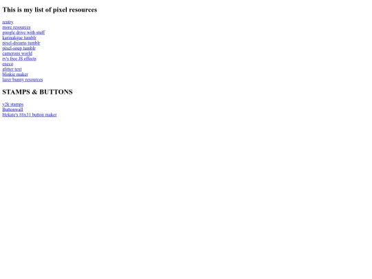 resources screenshot