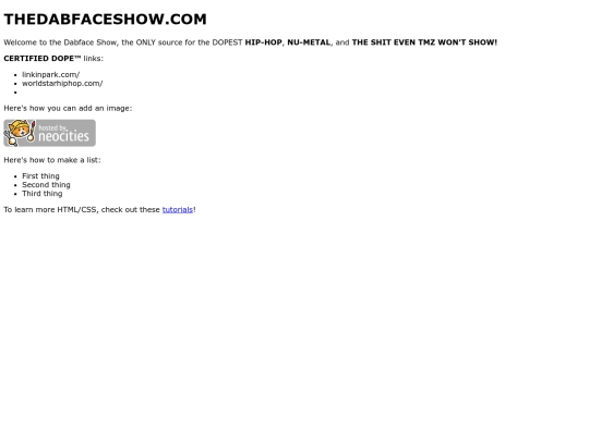 index screenshot