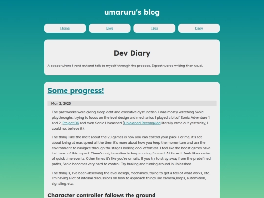 blog/diary/1 screenshot