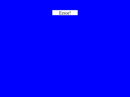 bsod screenshot