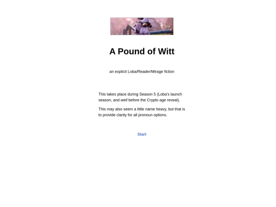APoundofWitt screenshot