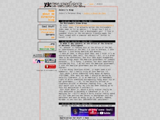 blog/zoleil screenshot