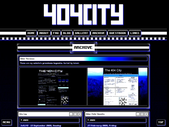 archive screenshot