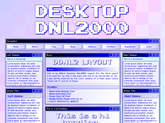 layouts/ddnl2-layout screenshot