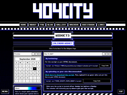 widgets/calendar screenshot