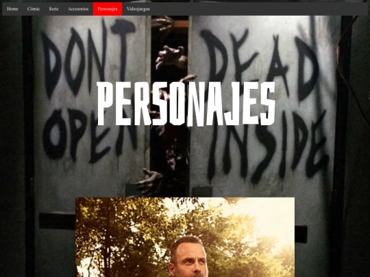 Personajes screenshot