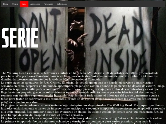 Serie screenshot
