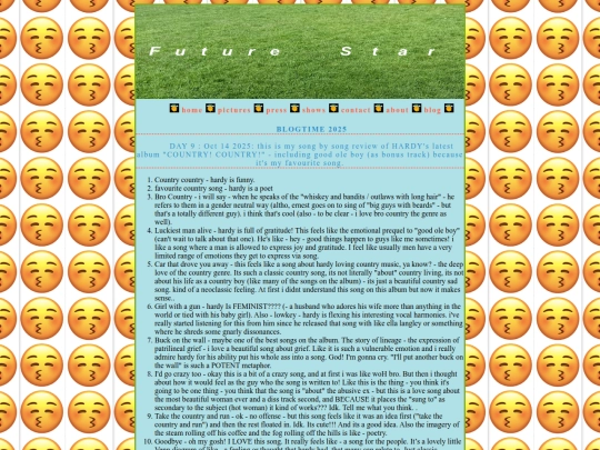 blog screenshot