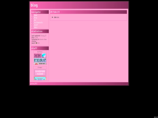 blog screenshot