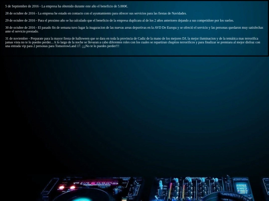 blog screenshot