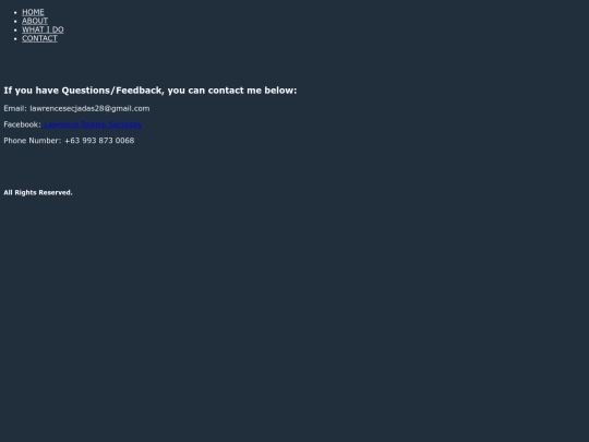 neocities-site/contact screenshot