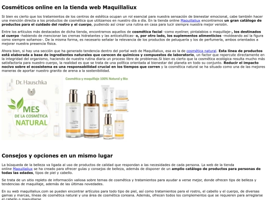 comprar-maquillaje-online screenshot