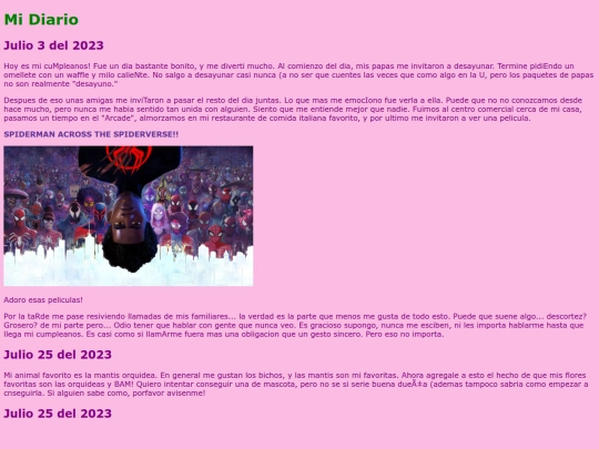 diario screenshot