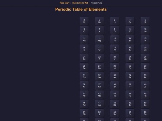 My Projects/Periodic_Elements screenshot