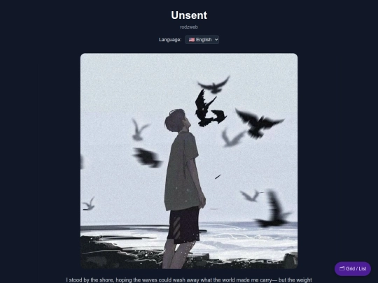 My Projects/Unsent screenshot