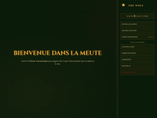 TyeWolf/the-wolf-hud-avec-chasse-automatique-corrigé screenshot