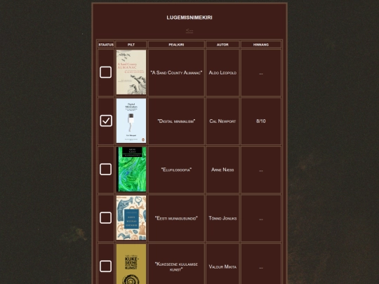 lugemine screenshot