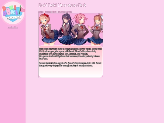 shrines/ddlc screenshot