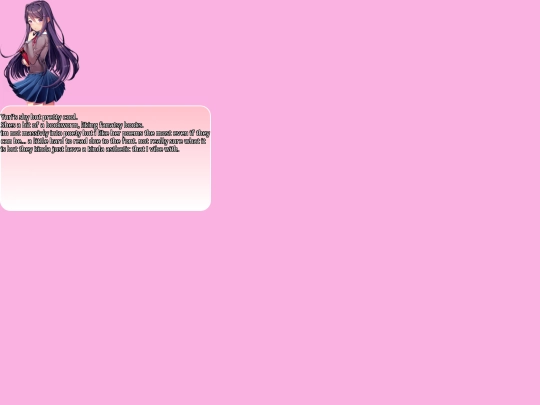 shrines/ddlc/yuri screenshot