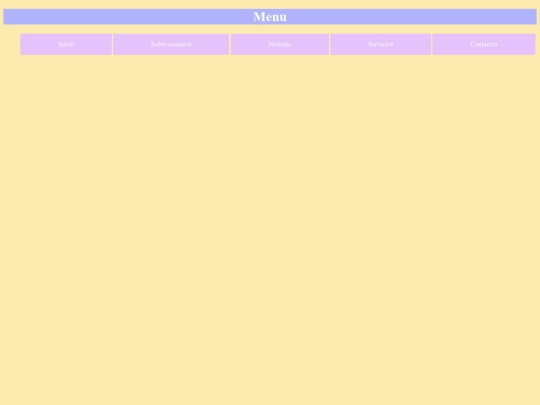 Menu/Menu screenshot