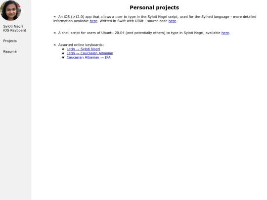 personal_projects screenshot