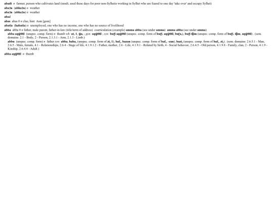 testwords2 screenshot