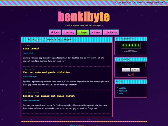 blog screenshot